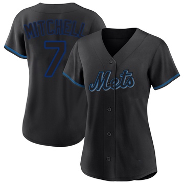 Replica Kevin Mitchell Women's New York Mets Black Fashion Jersey