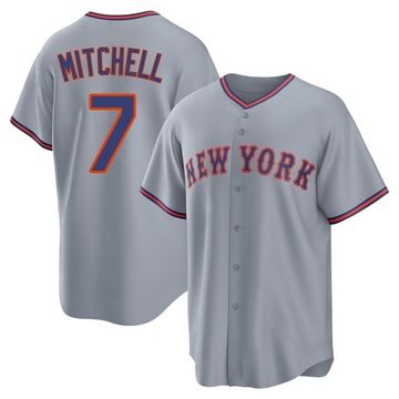 Replica Kevin Mitchell Youth New York Mets Gray Away 2.0 Jersey