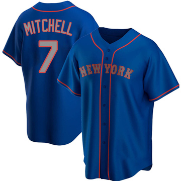 Replica Kevin Mitchell Youth New York Mets Royal Alternate Road Jersey