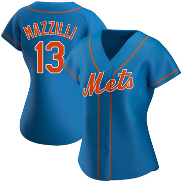 Replica Lee Mazzilli Women's New York Mets Royal Alternate Jersey