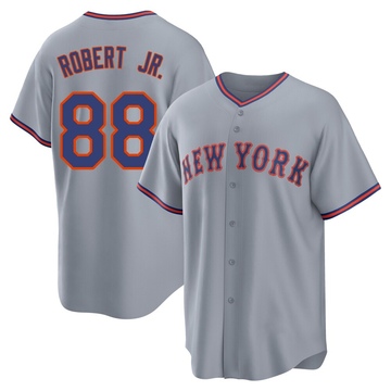 Replica Luis Robert Jr. Youth New York Mets Gray Away 2.0 Jersey
