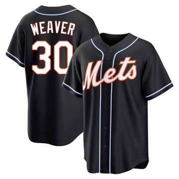 Replica Luke Weaver Youth New York Mets Black Fashion Out Jersey