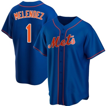 Replica MJ Melendez Youth New York Mets Royal Alternate Jersey