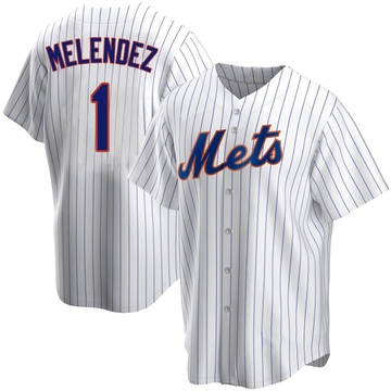 Replica MJ Melendez Youth New York Mets White Home Jersey