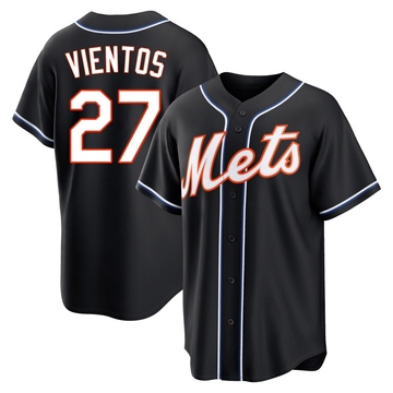 Replica Mark Vientos Youth New York Mets Black Fashion Out Jersey