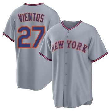 Replica Mark Vientos Youth New York Mets Gray Away 2.0 Jersey