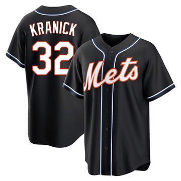 Replica Max Kranick Youth New York Mets Black Fashion Out Jersey