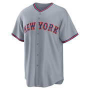Replica Max Kranick Youth New York Mets Gray Away 2.0 Jersey