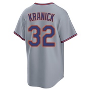 Replica Max Kranick Youth New York Mets Gray Away 2.0 Jersey