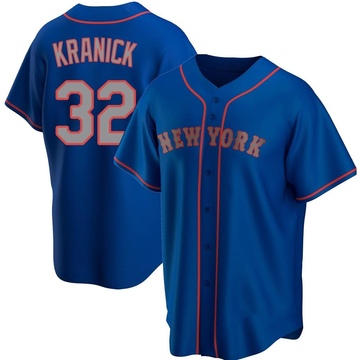Replica Max Kranick Youth New York Mets Royal Alternate Road Jersey