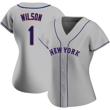 Replica Mookie Wilson Women's New York Mets Gray Road Jersey