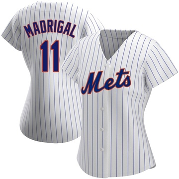 Replica Nick Madrigal Women's New York Mets White Home Jersey