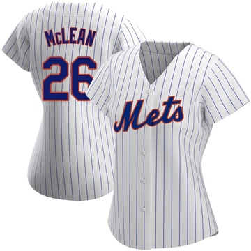 Replica Nolan McLean Women's New York Mets White Home Jersey