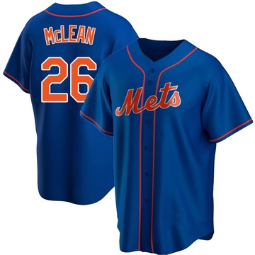 Replica Nolan McLean Youth New York Mets Royal Alternate Jersey