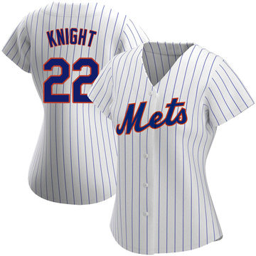 Replica Ray Knight Women's New York Mets White Home Jersey