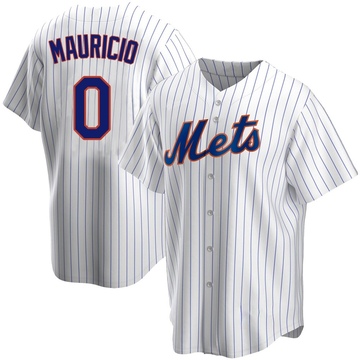 Replica Ronny Mauricio Men's New York Mets White Home Jersey