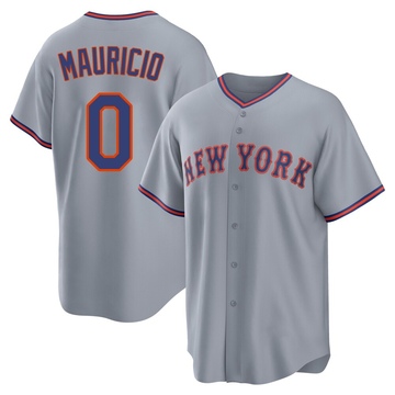 Replica Ronny Mauricio Youth New York Mets Gray Away 2.0 Jersey
