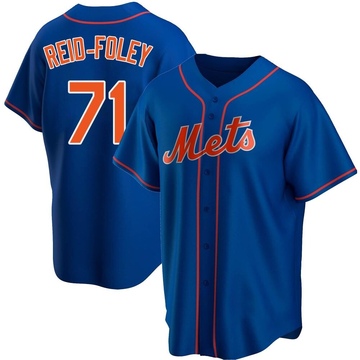 Replica Sean Reid-Foley Men's New York Mets Royal Alternate Jersey