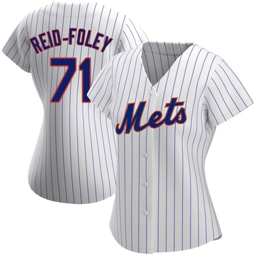 Replica Sean Reid-Foley Women's New York Mets White Home Jersey