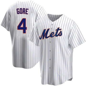 Replica Terrance Gore Men's New York Mets White Home Jersey