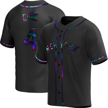 Replica Terrance Gore Youth New York Mets Black Holographic Alternate Jersey