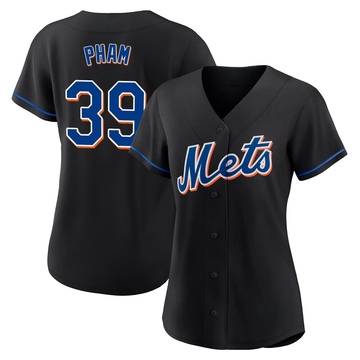 Replica Tommy Pham Women's New York Mets Black 2022 Alternate Jersey
