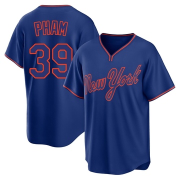 Replica Tommy Pham Youth New York Mets Royal Alternate 2 Jersey
