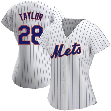 Replica Tyrone Taylor Women's New York Mets White Home Jersey