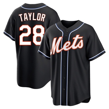 Replica Tyrone Taylor Youth New York Mets Black Fashion Out Jersey