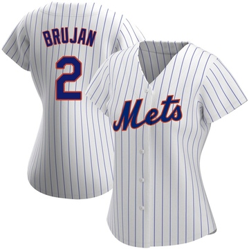 Replica Vidal Brujan Women's New York Mets White Home Jersey