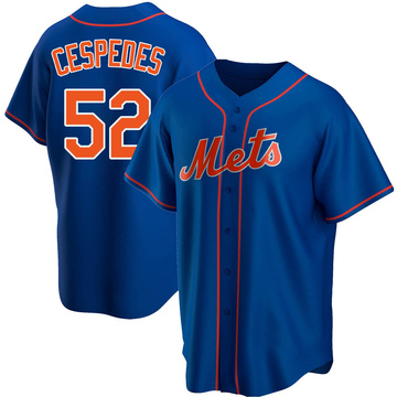 Replica Yoenis Cespedes Men's New York Mets Royal Alternate Jersey